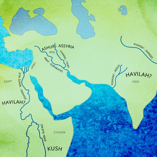 The Area Situated Between the Tigris and Euphrates Rivers