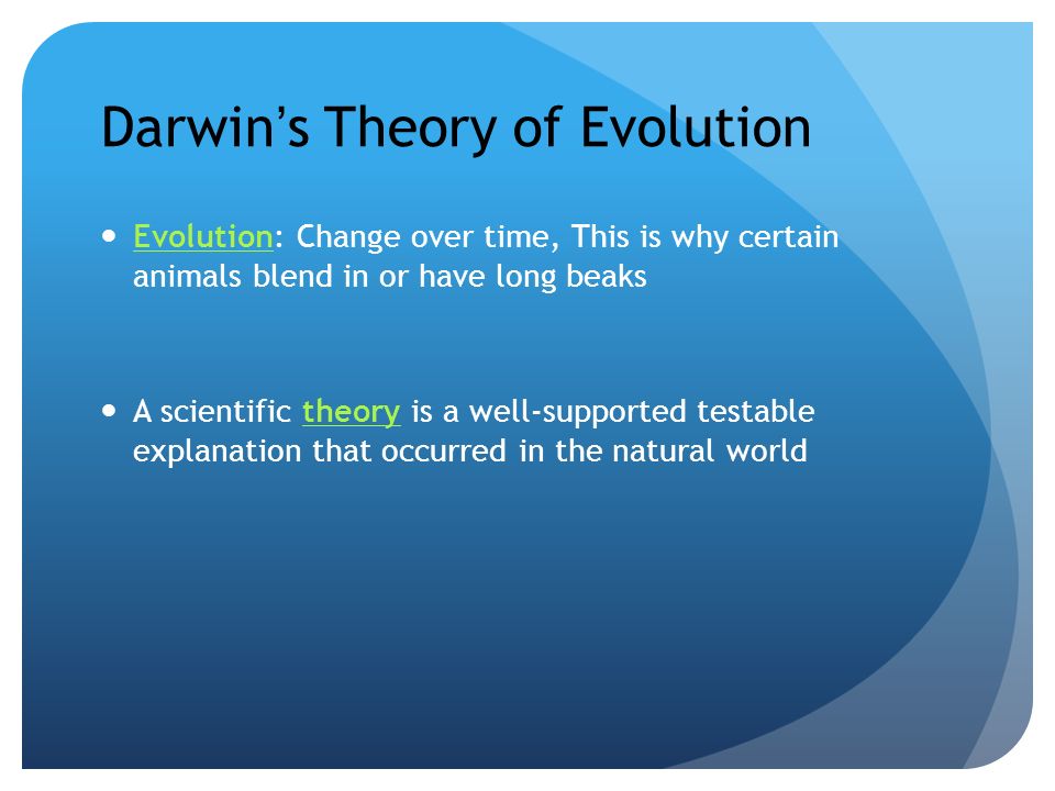 Spaced Repetition and Darwin's Theory of Evolutionary Adjustment