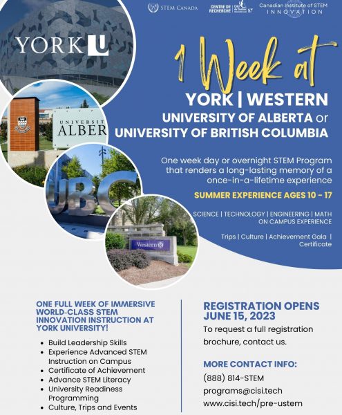 STEM Opportunities Offered in June