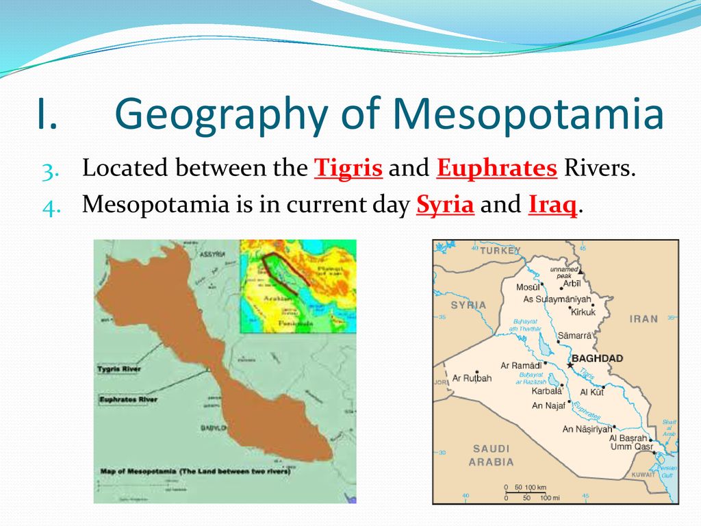 The Area Located Between Two Rivers
