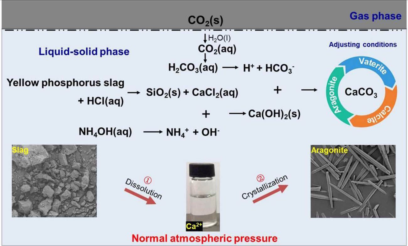 Initial Synthesis of Calcium Bicarbonate Crystals