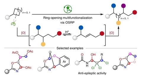 Stressed Rings in Electrochemistry Facilitate Sophisticated Molecule Creation