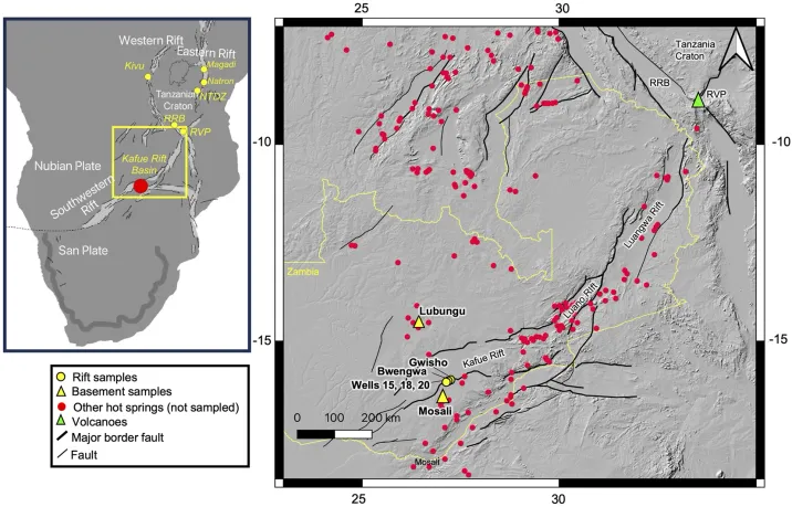 Concealed Rift from Tanzania to Namibia May Suggest Africa's Likely Division