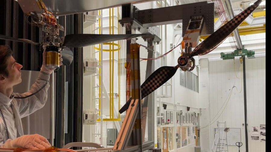 Engineers Reach Supersonic Velocities in Mars Helicopter Blades to Accommodate Heavier Cargo