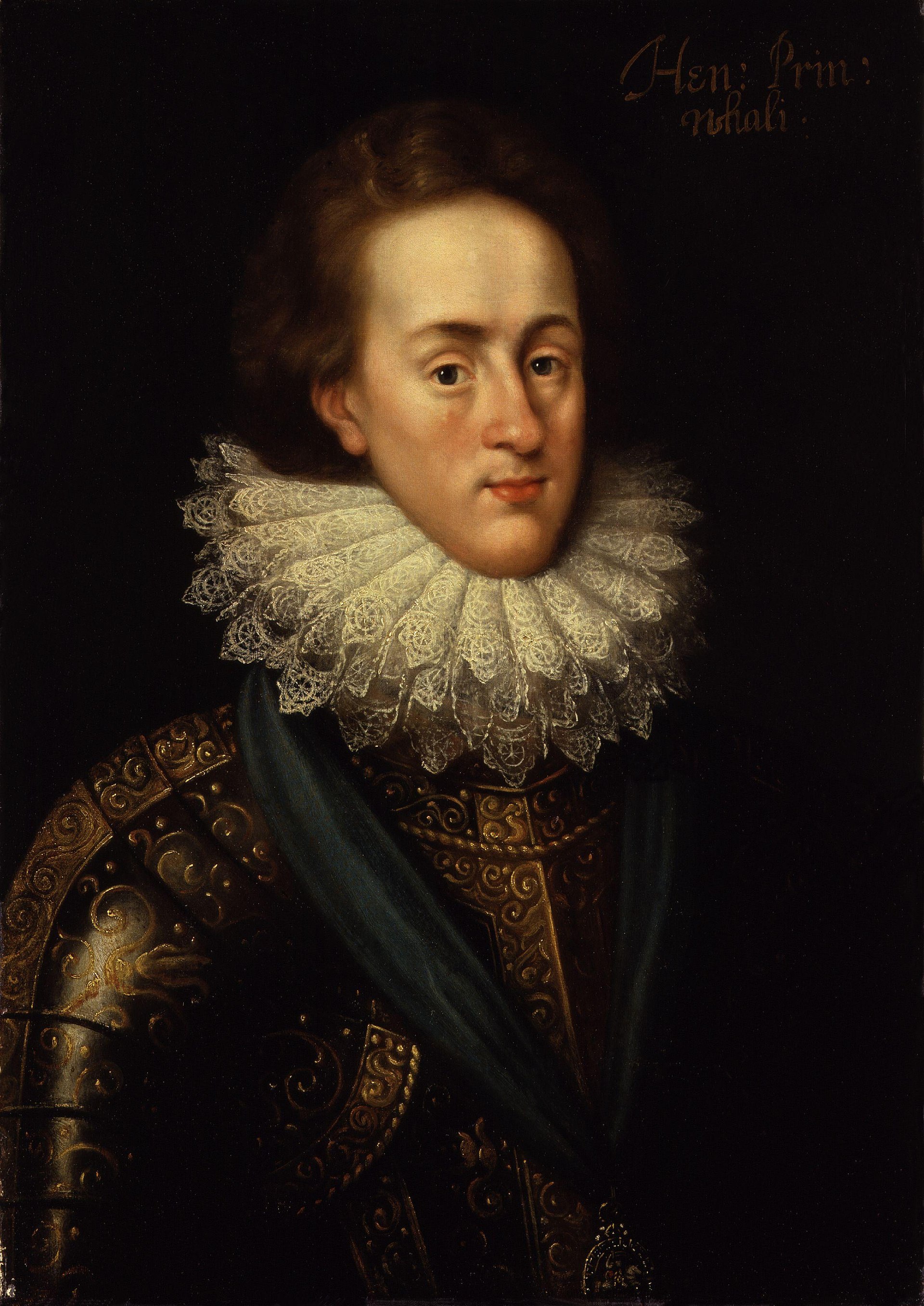 Henry Prince of Wales c. 1610 after Isaac Oliver