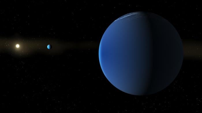 Two Ultra-Low-Density Planets Revolve Around a Star in a Synchronous Formation