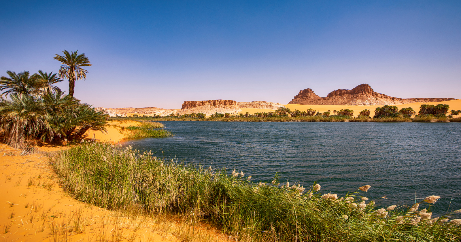 "Lake in Sahara, Previously 360,000 km² 6,000 Years Prior, Currently Under 1% of Initial Size"