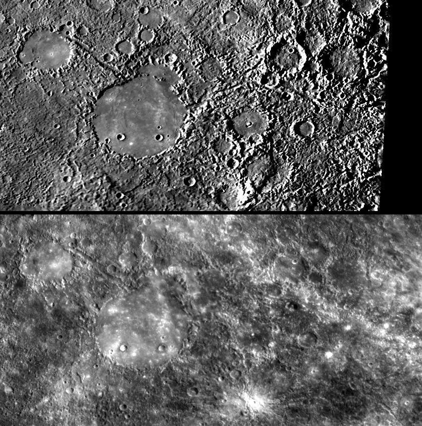 Mercury's Old Crust Might Have Held Hydrated Minerals, Ices, and Organic Compounds, Indicating Possible Short-Lived Habitable Areas Below the Surface