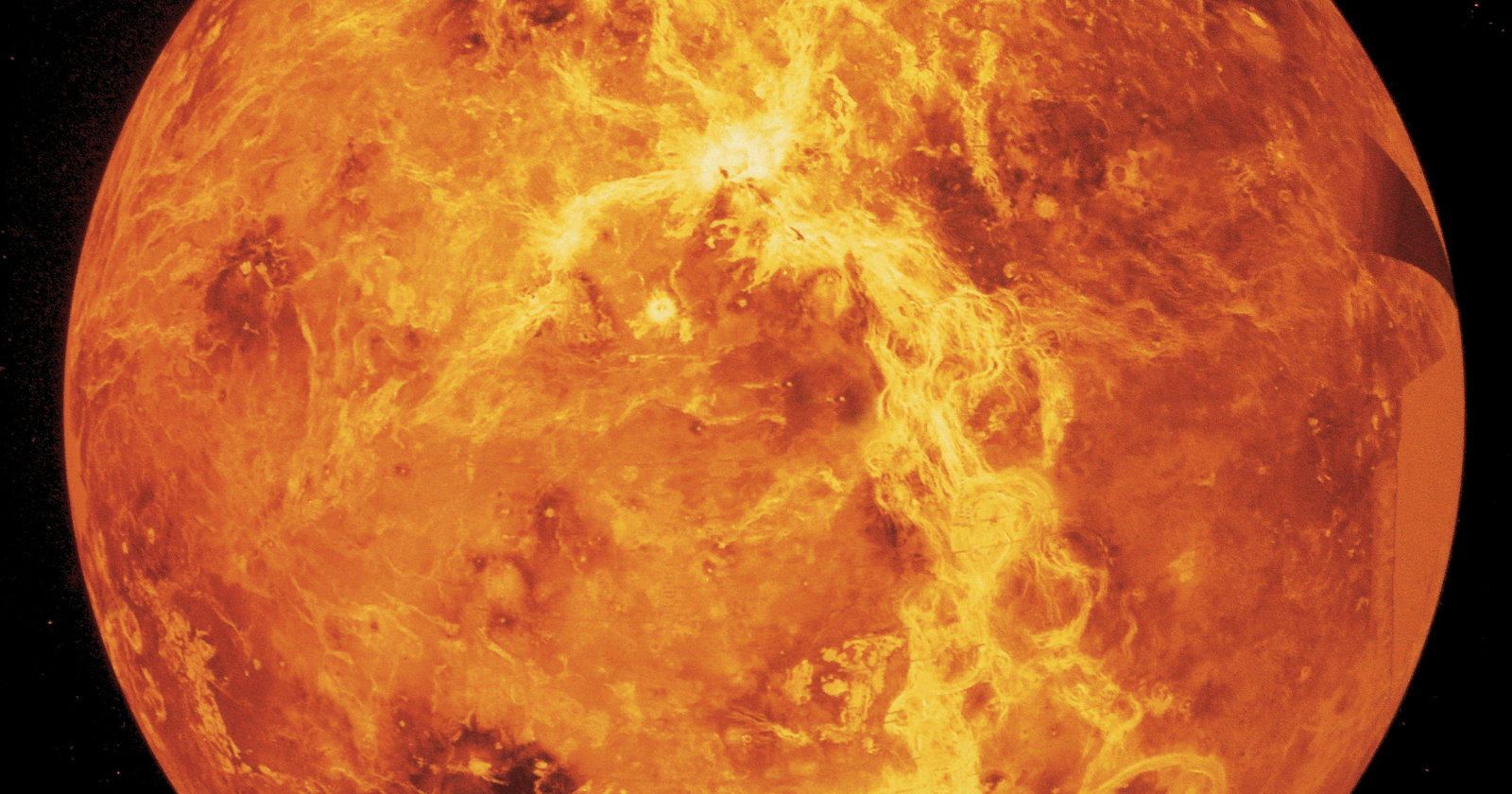 Venus: The Most Intense Planet in the Solar System, with Surface Temperatures High Enough to Melt Lead Because of Its Dense Carbon Dioxide Atmosphere