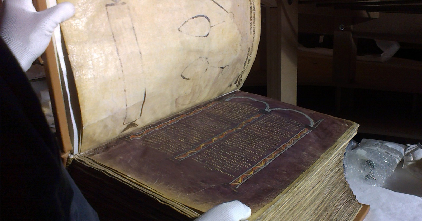 Analysis of York Gospels Uncovers Ancient Sheeppox Virus DNA and Bronze Age Genome Findings in Kazakhstan