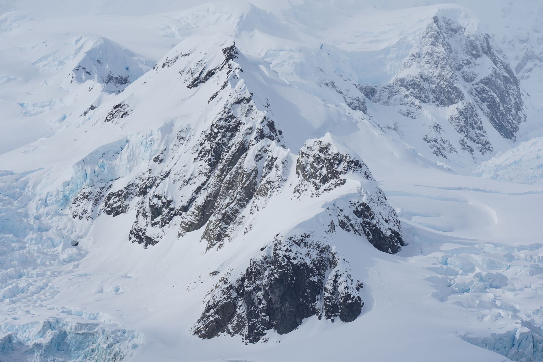 Antarctica: The Largest Desert on Earth with Slight Snowfall Forming a Kilometre-Deep Ice Sheet