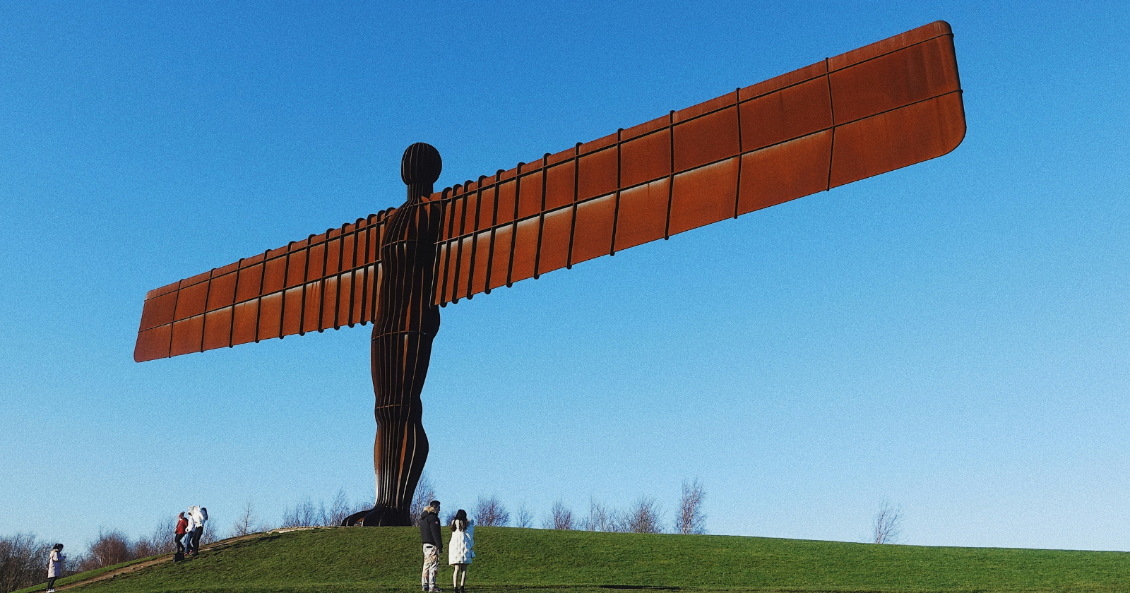 "Conveyance and Construction of the 200-Ton Angel of the North Steel Artwork in Northern England, 1998"