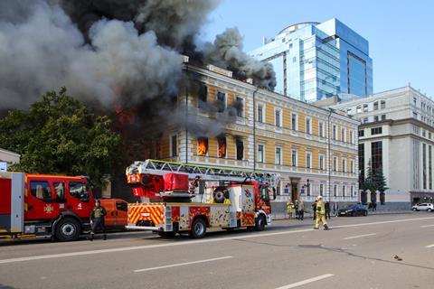 Russian Drone Attack on Ukraine's National Academy of Sciences Leads to Two Deaths