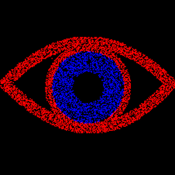 The Chromostereopsis Optical Illusion Effect