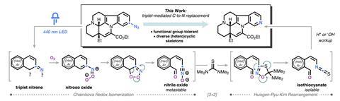 "Skeletal Editing Accomplished: Carbon Atoms Substituted with Nitrogen through Nonreactive Radical Intermediate"